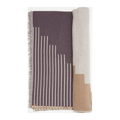 tentree Blanket One Size / Grey tentree - Organic Cotton Peaks Woven Blanket