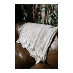 tentree Blanket tentree - Organic Cotton Cable Blanket