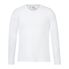 tentree T-shirts S / White tentree - Men's Organic Cotton Long Sleeve Tee