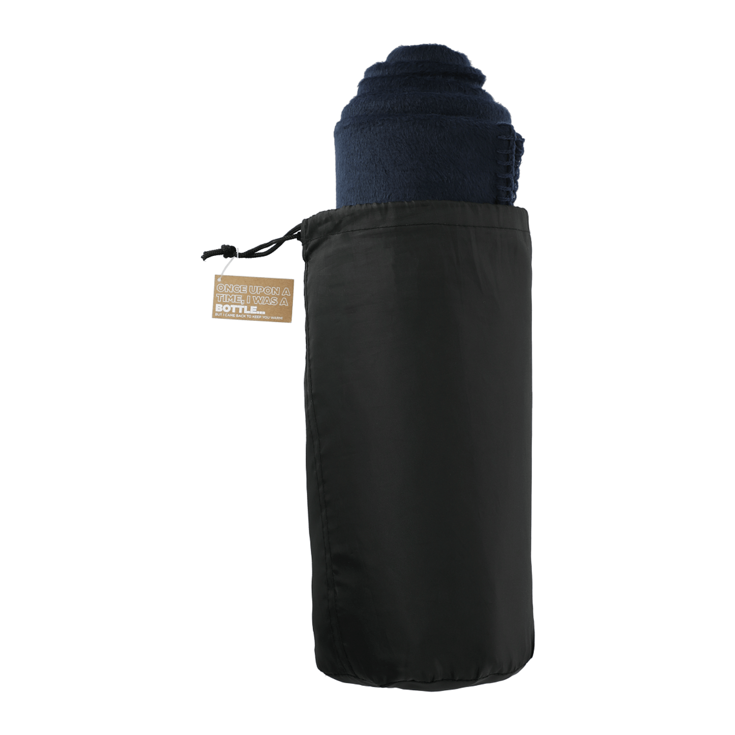 Threadfellows Accessories 100% Recycled PET Fleece Blanket with Canvas Pouch