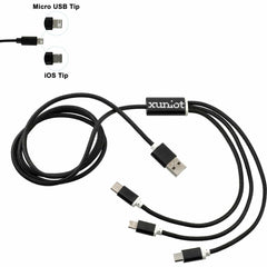 Realm 3-in-1 Long Charging Cable