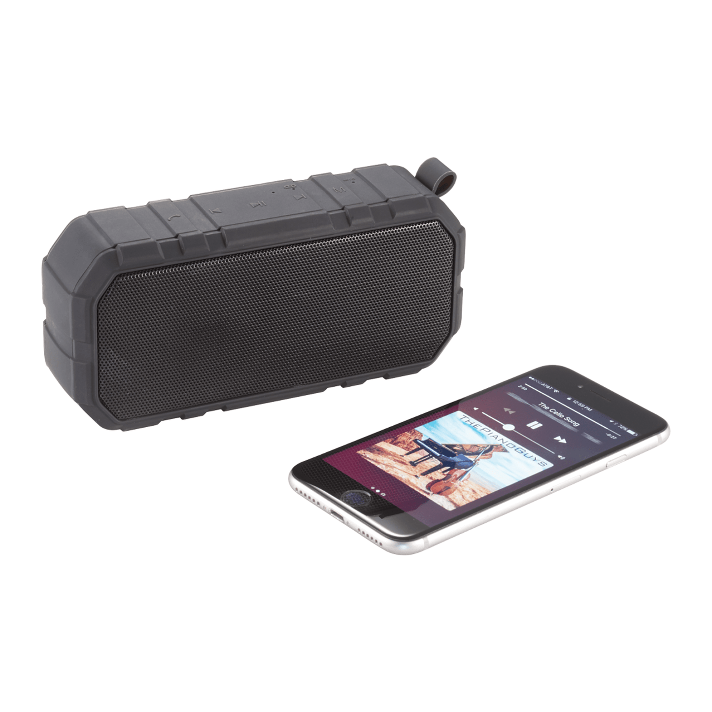 Threadfellows Accessories One Size / Black Brick Outdoor Waterproof Bluetooth Speaker