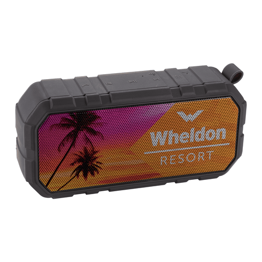 Threadfellows Accessories One Size / Black Brick Outdoor Waterproof Bluetooth Speaker