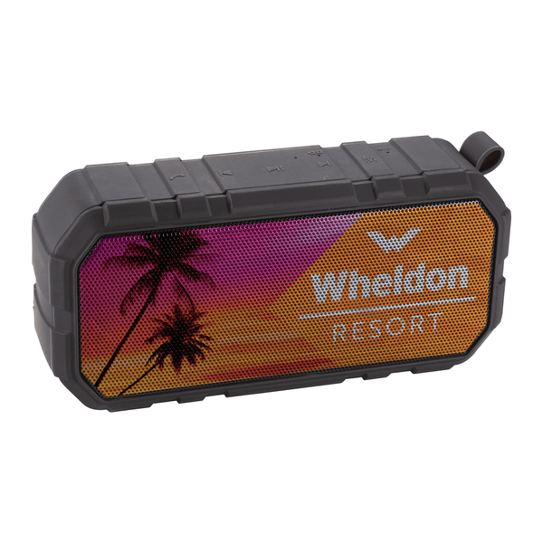 Threadfellows Accessories One Size / Black Brick Outdoor Waterproof Bluetooth Speaker