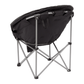 Threadfellows Accessories One Size / Black Folding Moon Chair (400lb Capacity)