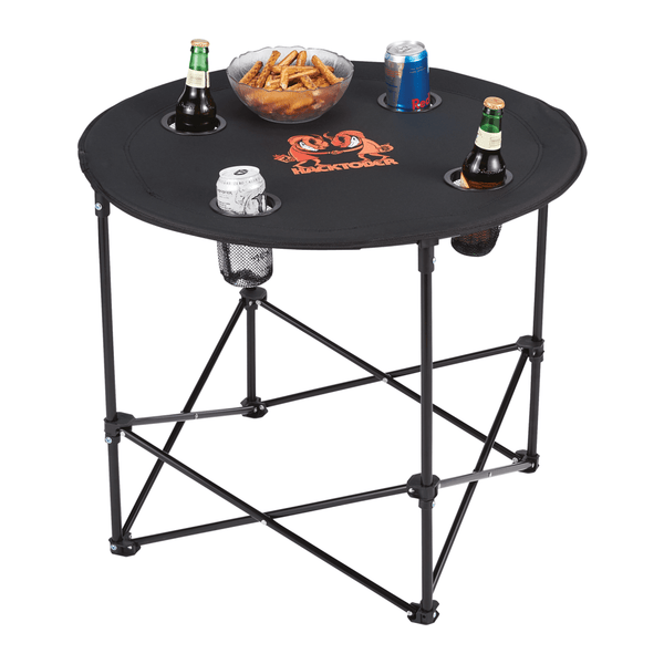 Threadfellows Accessories One Size / Black Game Day Folding Table (4 Person)