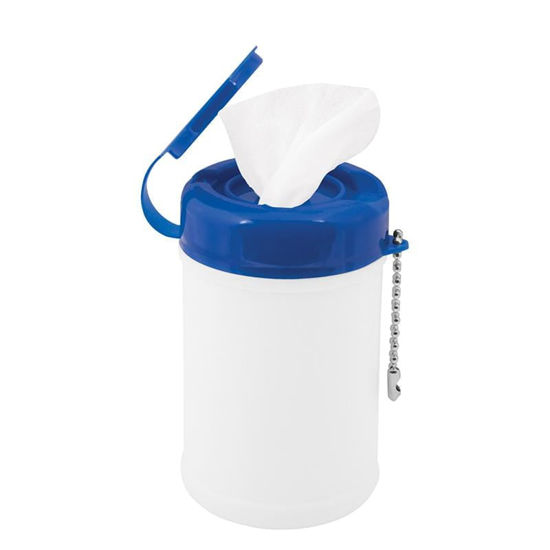 Decorated Mini Canister of Wet Wipes 30PC Threadfellows