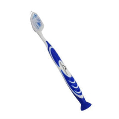Threadfellows Accessories One Size / Blue Stand Up Suction Toothbrush w/ Tongue Scraper