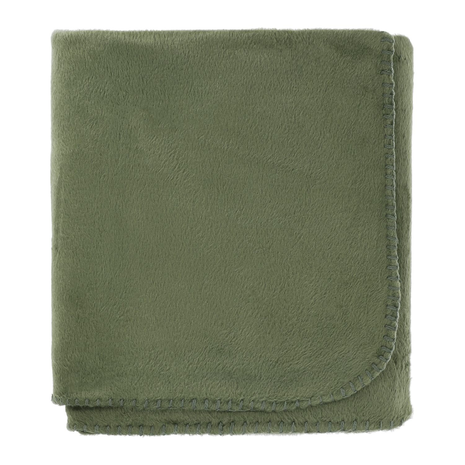 Threadfellows Accessories One Size / Green 100% Recycled PET Fleece Blanket with Canvas Pouch
