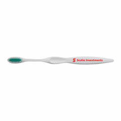 Threadfellows Accessories One Size / Green Concept Curve White Toothbrush