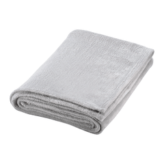 Threadfellows Accessories One Size / Grey Micro Coral Plush Blanket