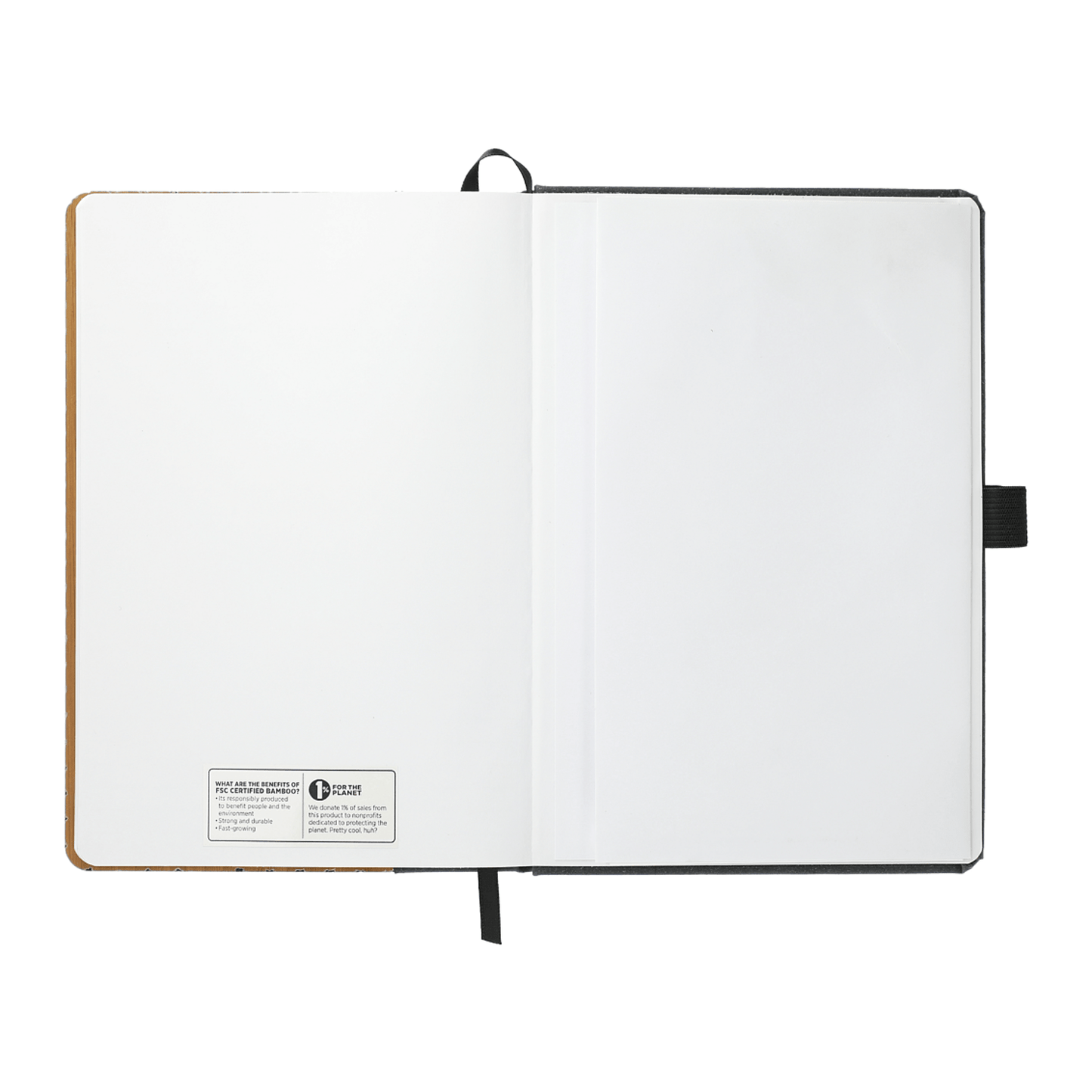 Threadfellows Accessories One Size / Natural 5.5" x 8.5" Bamboo Bound JournalBook