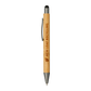 Threadfellows Accessories One Size / Natural Bamboo Quick-Dry Gel Ballpoint Stylus