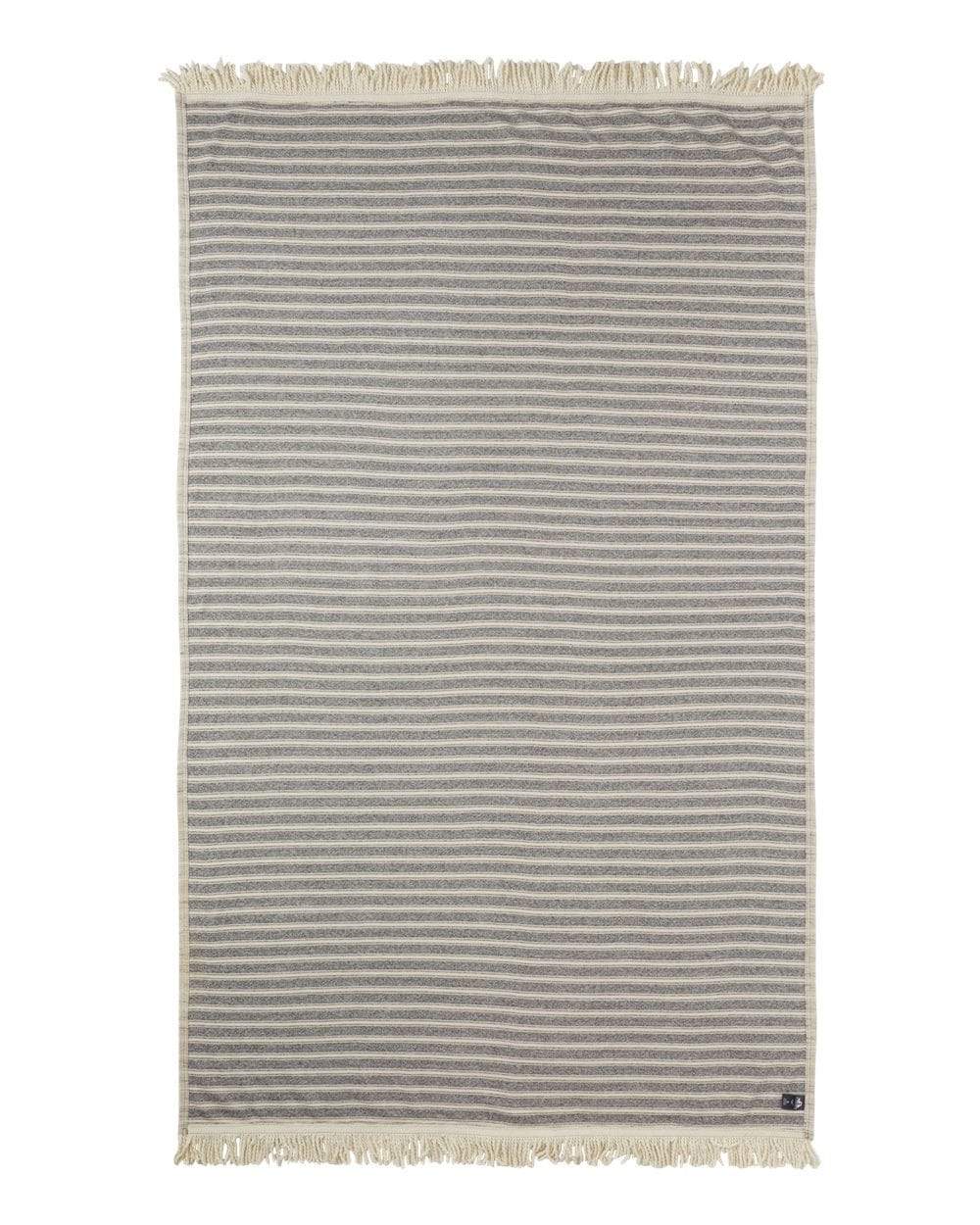 Threadfellows Accessories One Size / Natural/Charcoal Baja Blanket