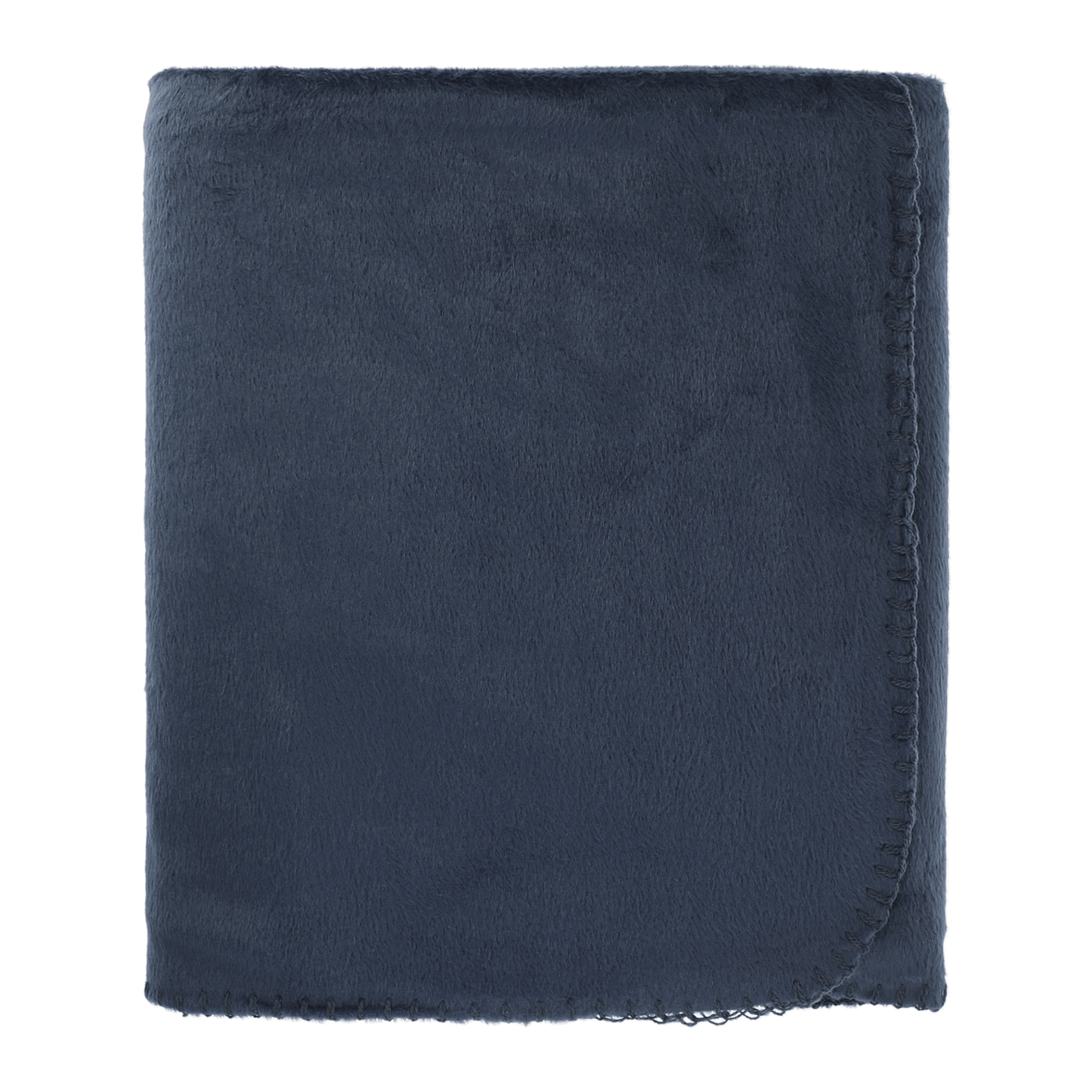 Threadfellows Accessories One Size / Navy 100% Recycled PET Fleece Blanket with Canvas Pouch