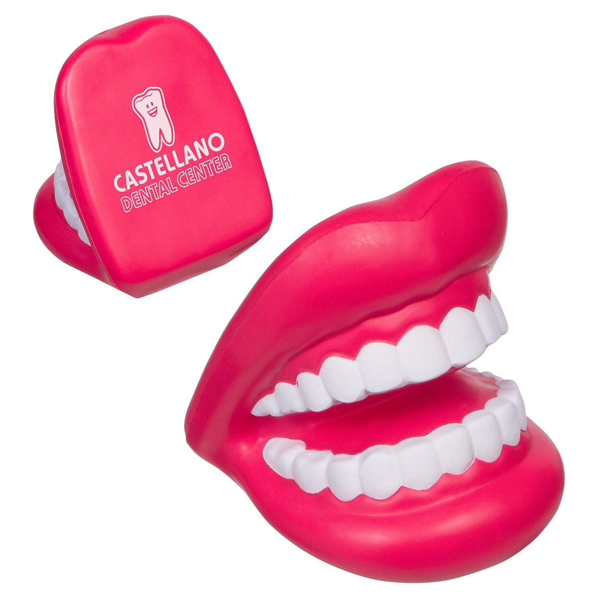 Threadfellows Accessories One Size / Red/White Big Mouth Shaped Stress Reliever