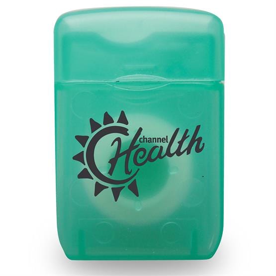 Threadfellows Accessories One Size / Translucent Green Traditional Rectangular Shaped Dental Floss