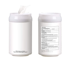 Threadfellows Accessories One Size / White Can-Of-Wipes - 50PC