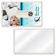 Threadfellows Accessories One Size / White Credit Card Style Dental Floss w/ Mirror