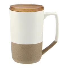 Threadfellows Accessories One Size / White Tahoe Ceramic Mug with Lid