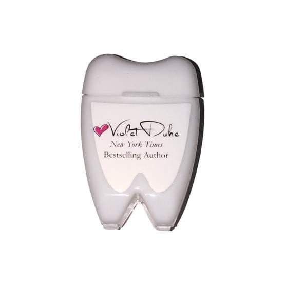 Threadfellows Accessories One Size / White Tooth Shaped Dental Floss