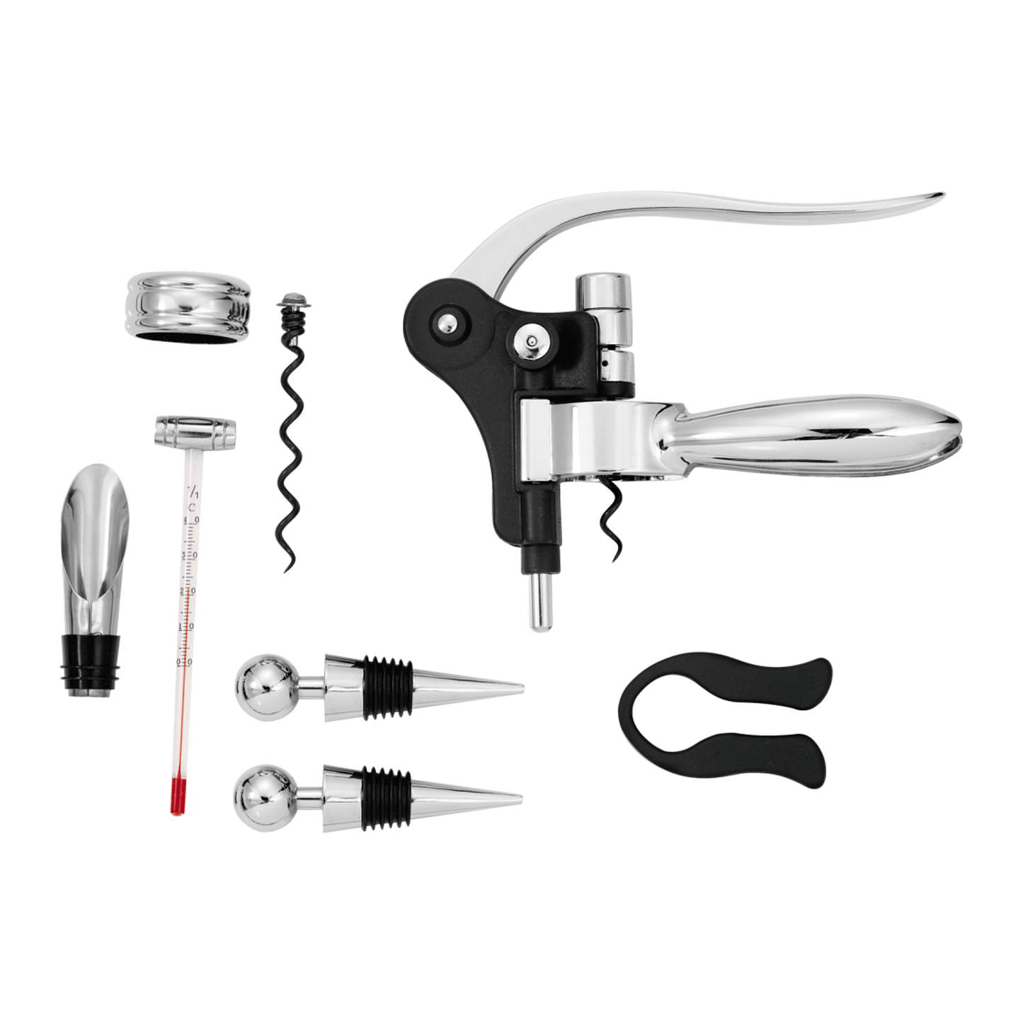 Threadfellows Accessories One Size / Wood Executive Wine Collectors Set