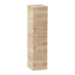 Threadfellows Accessories One Size / Wood Tumbling Tower Wood Block Stacking Game