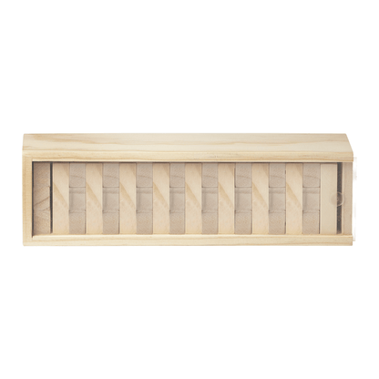 Threadfellows Accessories One Size / Wood Tumbling Tower Wood Block Stacking Game