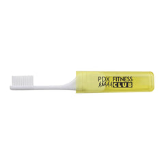 Threadfellows Accessories One Size / Yellow Travel Toothbrush