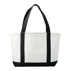Threadfellows Bags Black/White Large Boat Tote