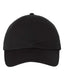 Threadfellows Headwear Adjustable / Black Bio-Washed Classic Dad's Cap