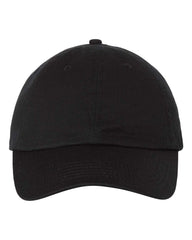 Threadfellows Headwear Adjustable / Black Bio-Washed Classic Dad's Cap