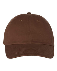 Threadfellows Headwear Adjustable / Brown Bio-Washed Classic Dad's Cap