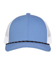 Threadfellows Headwear Adjustable / Columbia Blue/White The Game - Everyday Rope Trucker Cap