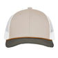 Threadfellows Headwear Adjustable / Light Olive/White The Game - Everyday Rope Trucker Cap