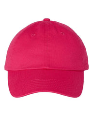 Threadfellows Headwear Adjustable / Neon Pink Bio-Washed Classic Dad's Cap