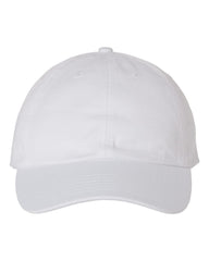 Threadfellows Headwear Adjustable / White Bio-Washed Classic Dad's Cap