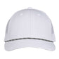 Threadfellows Headwear Adjustable / White/White The Game - Everyday Rope Trucker Cap