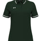 Under Armour Polos XS / Forest Green/White Under Armour - Women's Tipped Teams Performance Polo