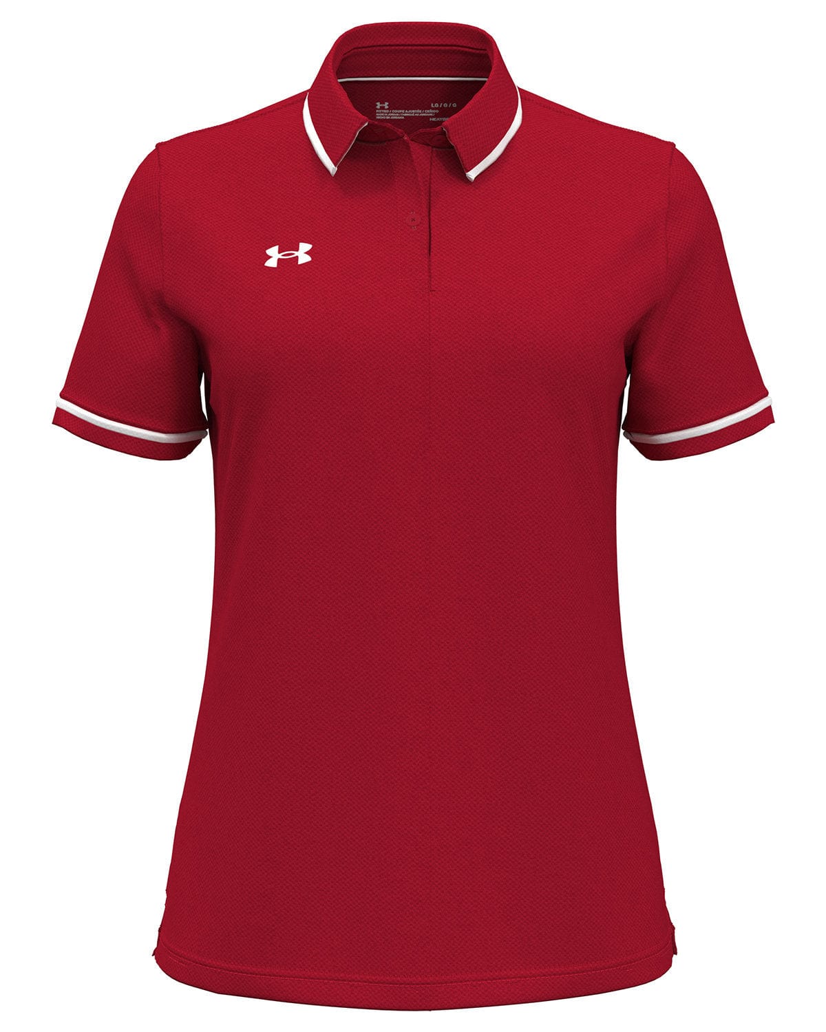 Under Armour Polos XS / Red/White Under Armour - Women's Tipped Teams Performance Polo