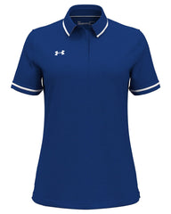 Under Armour Polos XS / Royal/White Under Armour - Women's Tipped Teams Performance Polo