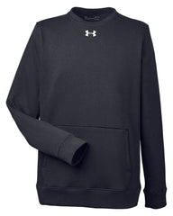 Under Armour Sweatshirts S / Black Under Armour - Men's Hustle Fleece Crewneck Sweatshirt
