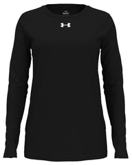 Under Armour T-shirts XS / Black/White Under Armour - Women's Team Tech Long-Sleeve T-Shirt