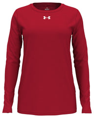 Under Armour T-shirts XS / Red/White Under Armour - Women's Team Tech Long-Sleeve T-Shirt