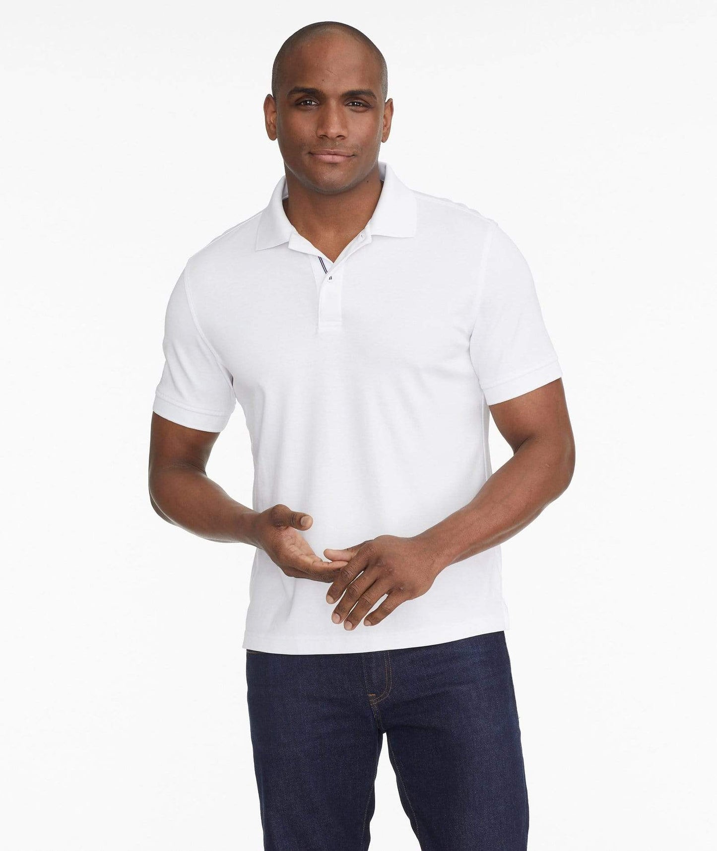 UNTUCKit Polos UNTUCKit - Men's Damaschino Short Sleeve Polo