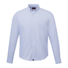 UNTUCKit Woven Shirts S / UNTUCKit Blue UNTUCKit - Men's Hillside Select Wrinkle-Free Long Sleeve Shirt