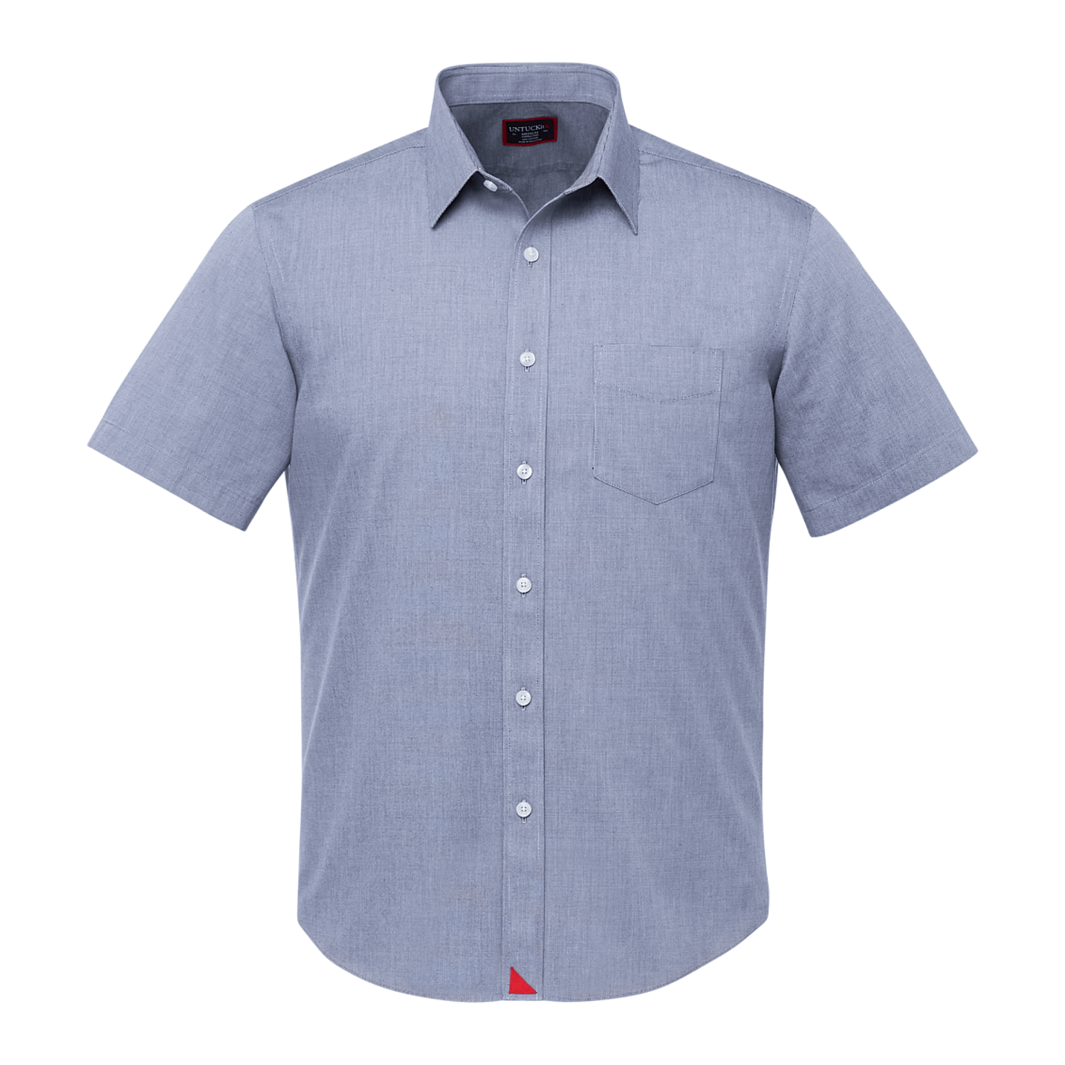 【BAON】[unisex] Cura Wrinkle Over Short Sleeve Shirt Wrinkle-Resistant Short-Sleeve Linen Calvano Shirt White