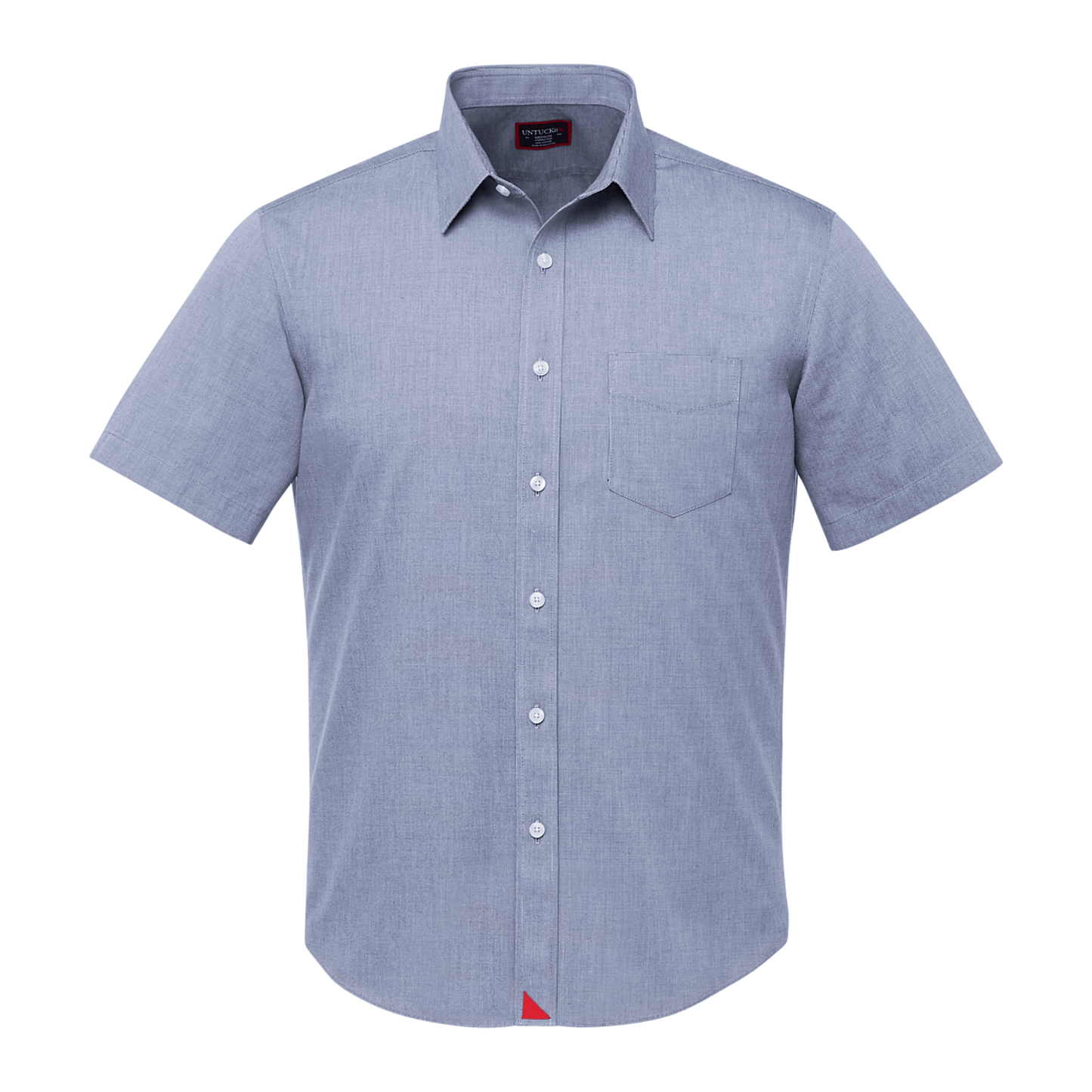 men's short sleeve dress shirts wrinkle free Yaoyar Men's Short Sleeve Turndown Collar Shirts Wrinkle Free Regular Fit Dress Shirt Casual Button Down Shirts with Pocket Gray,M