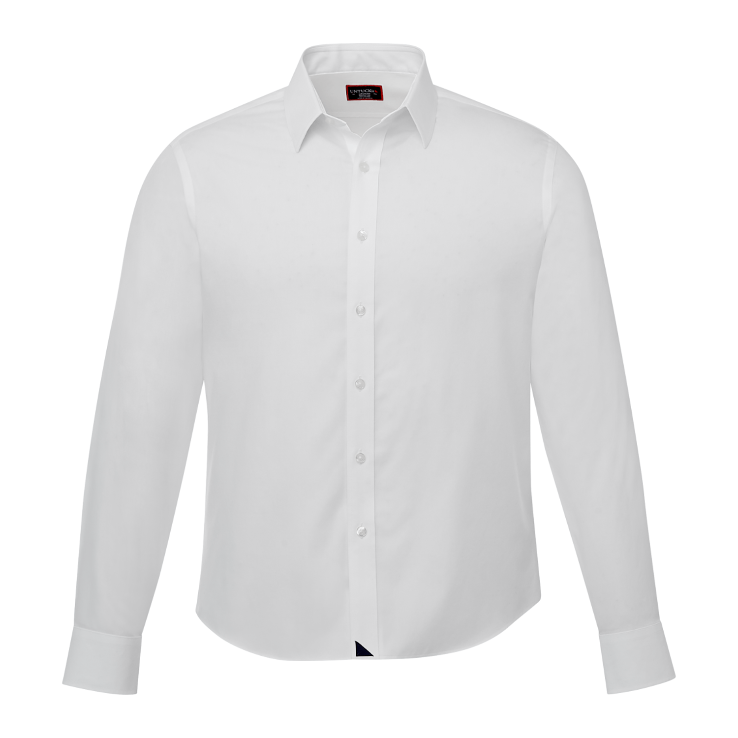 UNTUCKit Woven Shirts S / White UNTUCKit - Men's Las Cases Wrinkle-Free Long Sleeve Shirt