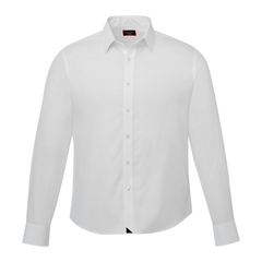 UNTUCKit Woven Shirts S / White UNTUCKit - Men's Las Cases Wrinkle-Free Long Sleeve Slim-Fit Shirt